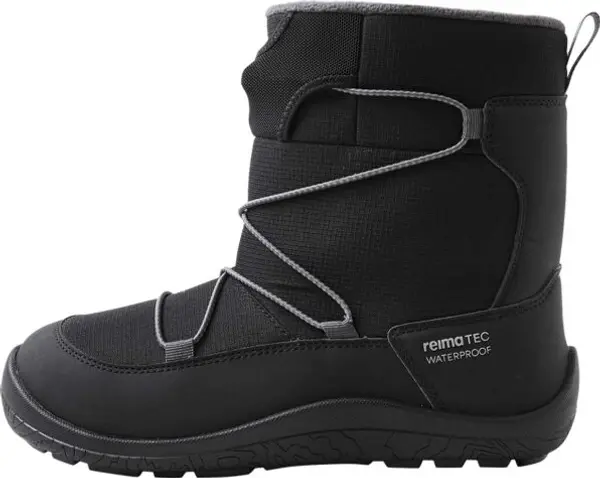 REIMA REIMA ENSILUMI JUNIOR Детски зимни обувки с мембрана-barefoot, черно, размер