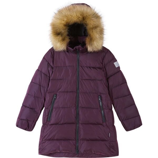 REIMA REIMA LUNTA Зимно палто за момичета, винен, размер