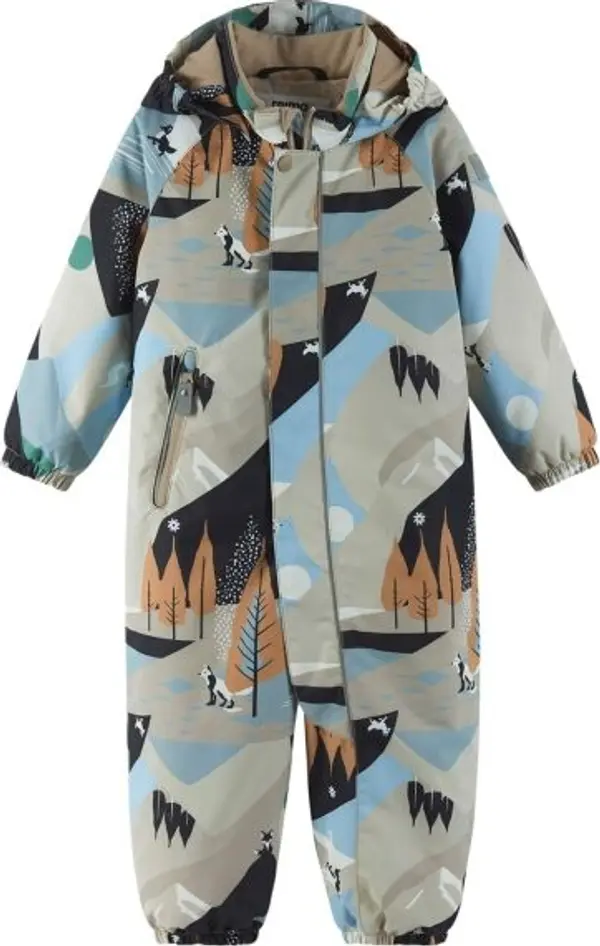 REIMA REIMA PUHURI Детско зимно яке с мембрана, бежово, размер