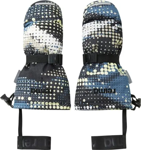 REIMA REIMA VANUKKO Детски  ръкавици с оформен палец, черно, размер