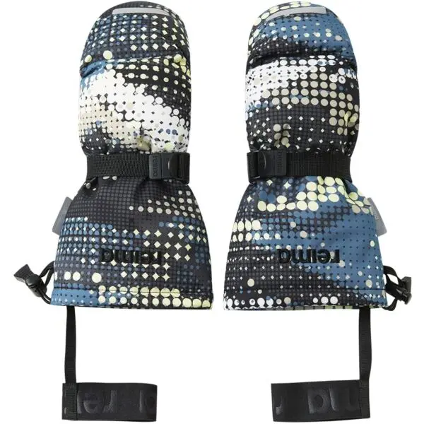 REIMA REIMA VANUKKO Детски  ръкавици с оформен палец, черно, размер