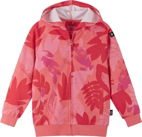 REIMA REIMA VARMISTUS Детски суитшърт с качулка, розово, размер
