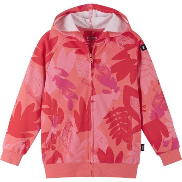 REIMA REIMA VARMISTUS Детски суитшърт с качулка, розово, размер