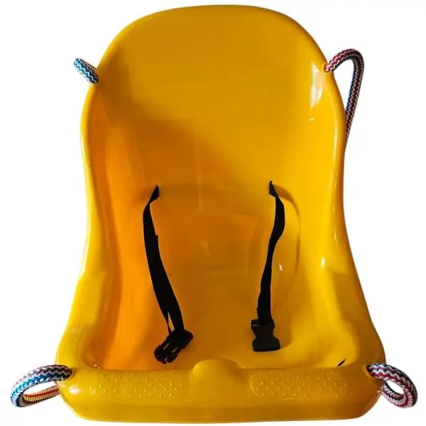 RELAKS-TOYS RELAKS-TOYS TODDLER SWING Детска люлка с предпазен колан, жълто, размер