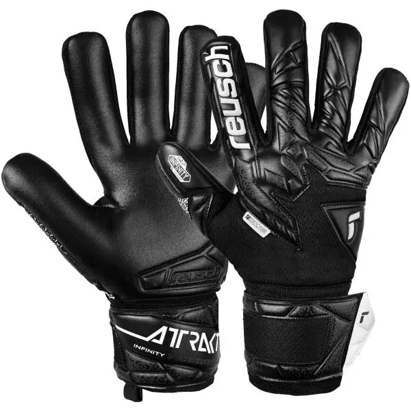 Reusch Reusch ATTRAKT INFINITY NC Мъжки вратарски ръкавици, черно, размер