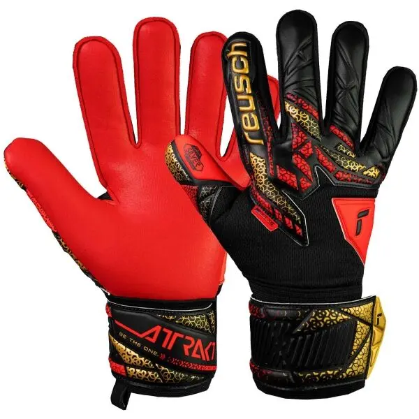 Reusch Reusch ATTRAKT SILVER Мъжки вратарски ръкавици, черно, размер