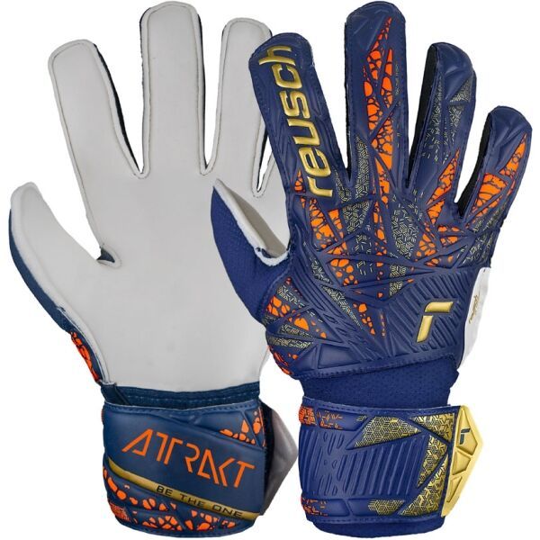 Reusch Reusch ATTRAKT SOLID JR Детски ръкавици за вратари, синьо, размер