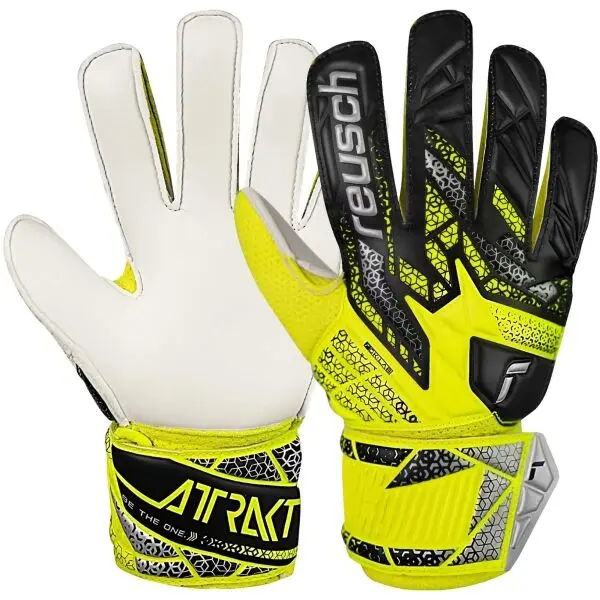 Reusch Reusch ATTRAKT SOLID JUNIOR Детски ръкавици за вратари, жълто, размер