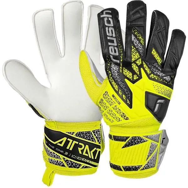Reusch Reusch ATTRAKT SOLID Мъжки вратарски ръкавици, жълто, размер