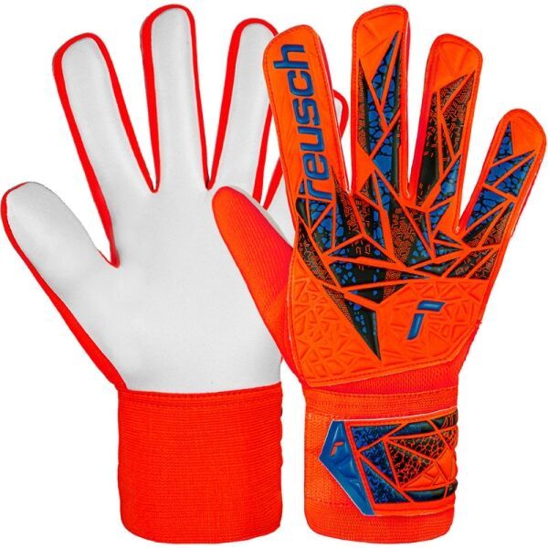 Reusch Reusch ATTRAKT STARTER SOLID JR Детски ръкавици за вратари, оранжево, размер