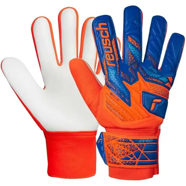 Reusch Reusch ATTRAKT STARTER SOLID JUNIOR Детски ръкавици за вратари, оранжево, размер