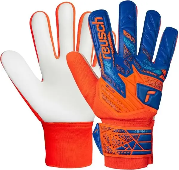 Reusch Reusch ATTRAKT STARTER SOLID JUNIOR Детски ръкавици за вратари, оранжево, размер