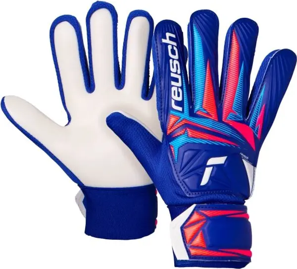 Reusch Reusch ATTRAKT STARTER SOLID JUNIOR Детски ръкавици за вратари, синьо, размер