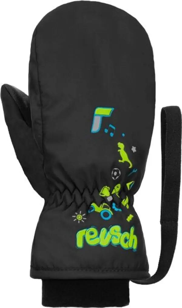 Reusch Reusch KIDS MITTEN CR Детски зимни ръкавици, черно, размер 1