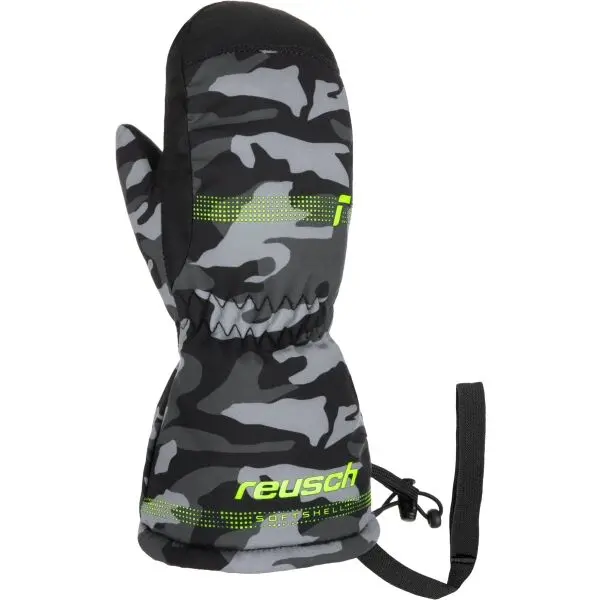 Reusch Reusch MAXI R-TEX XT MITTEN Детски зимни ръкавици, черно, размер 4