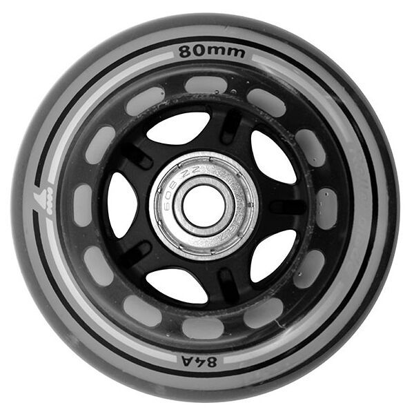 Rollerblade Rollerblade 80MM/SG7 WHEEL/BEARING XT (8PCS) Колела за ролкови кънки, сиво, размер