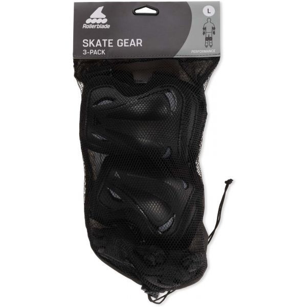 Rollerblade Rollerblade SKATE GEAR 3 PACK Комплект протектори за каране на ролери, черно, размер