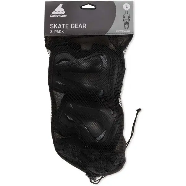 Rollerblade Rollerblade SKATE GEAR 3 PACK Комплект протектори за каране на ролери, черно, размер