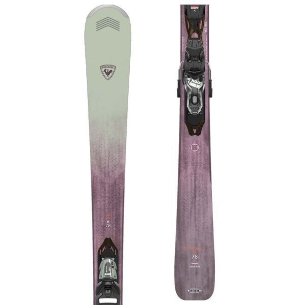 Rossignol Rossignol EXPERIENCE W 78 CARBON XPRESS + XPRESS W 10 GW Дамски ски за спускане, лилаво, размер