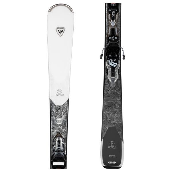Rossignol Rossignol FAMOUS 14 XPRESS + XPRESS W 10 GW B83 Дамски ски за спускане, черно, размер