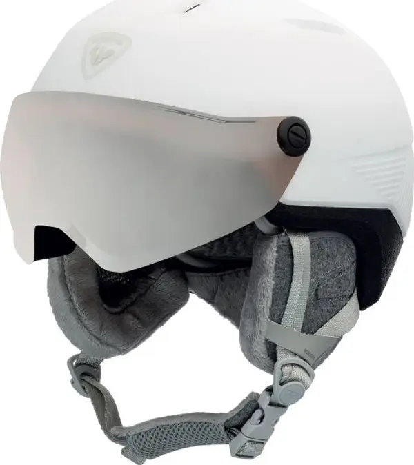 Rossignol Rossignol FIT VISOR IMPACTS W Дамска скиорска каска, бяло, размер (55 - 59)