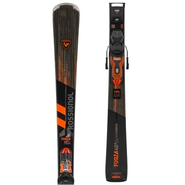 Rossignol Rossignol FORZA 40&deg; V-CA RETAIL XPRESS + XPRESS 11 GW Ски за спускания, черно, размер