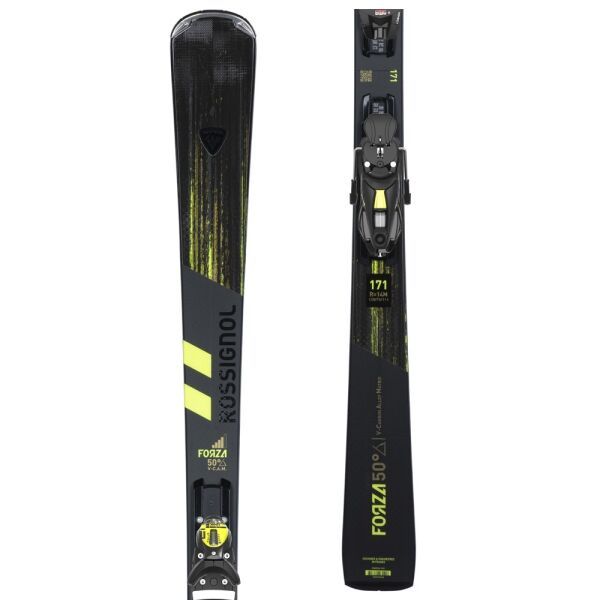 Rossignol Rossignol FORZA 50&deg; V-CAM KONECT + NX 12 KONECT GW Ски за спускане, черно, размер