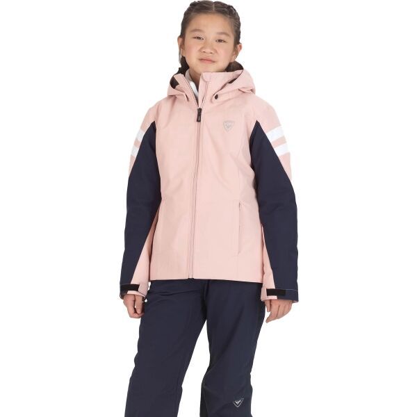 Rossignol Rossignol GIRL SKI JKT Скиорско яке за момичета, розово, размер