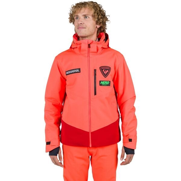 Rossignol Rossignol HERO BLACKSIDE Мъжко скиорско яке, червено, размер
