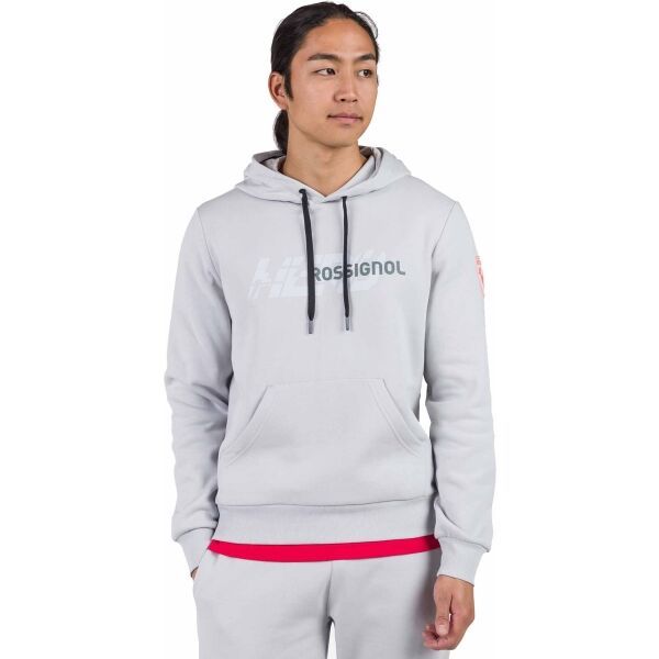 Rossignol Rossignol HERO HOODIE Мъжки суитшърт, сиво, размер