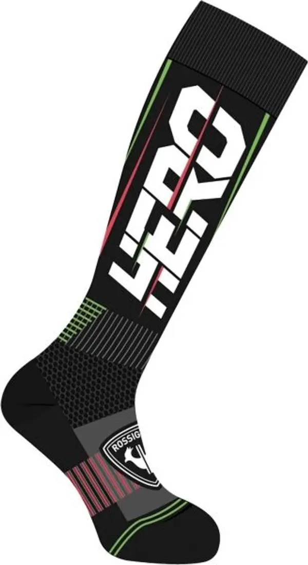 Rossignol Rossignol HERO SOCKS X3 Скиорски чорапи, черно, размер