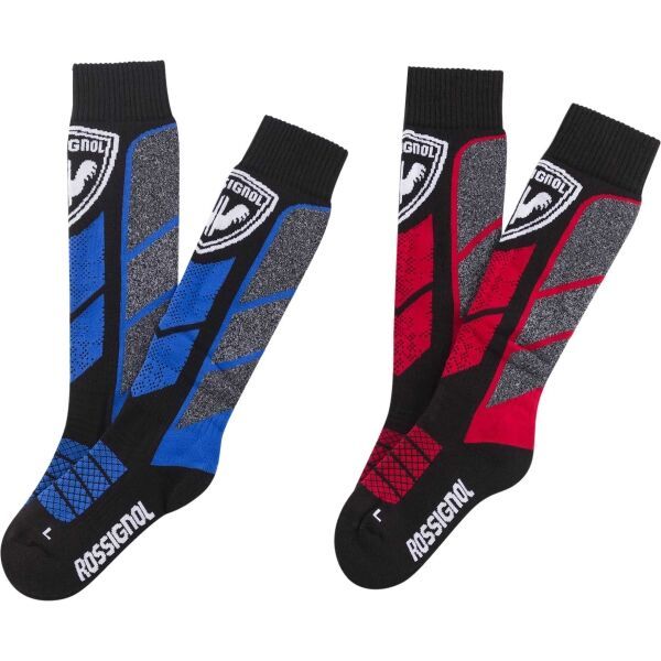 Rossignol Rossignol JR THERMOTECH 2P X3 Детски ски чорапи, черно, размер