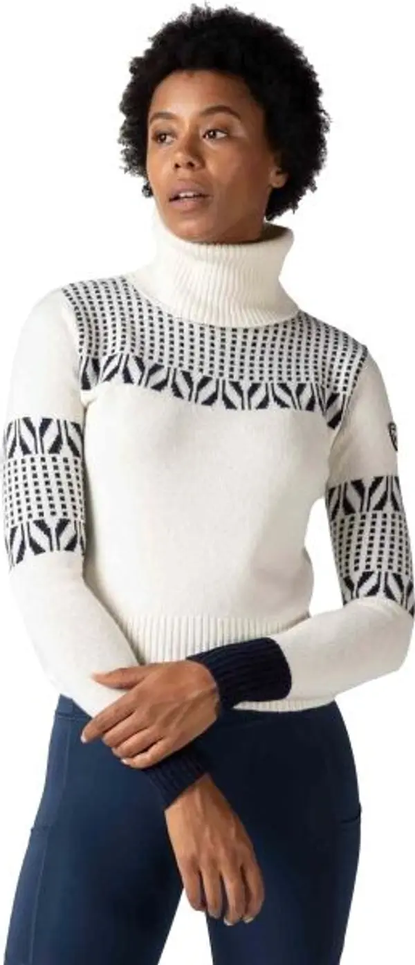 Rossignol Rossignol VINTAGE TN KNIT W Дамски вълнен пуловер, бяло, размер