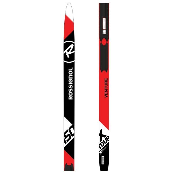 Rossignol Rossignol XT VENTURE JR WXLS+TOUR JR STEP IN Юношески ски за бягане, черно, размер