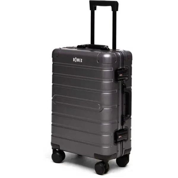 ROWEX ROWEX ALUVISION M Пътнически куфар, тъмносиво, размер