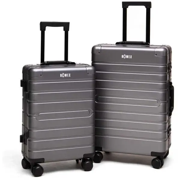 ROWEX ROWEX ALUVISION SET Пътнически куфар, тъмносиво, размер