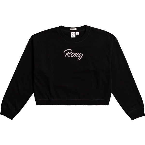Roxy Roxy BREAK AWAY CREW Дамска блуза, черно, размер