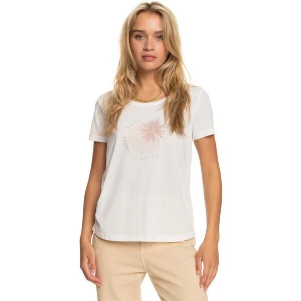 Roxy Roxy CHASING THE WAVE Дамска тениска, бяло, размер