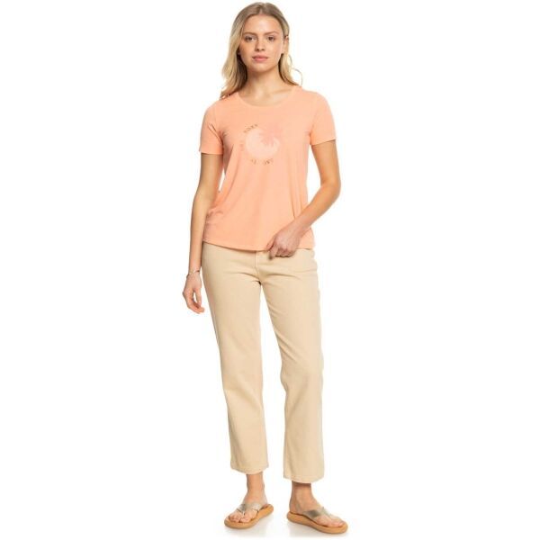 Roxy Roxy CHASING THE WAVE Дамска тениска, цвят сьомга, размер