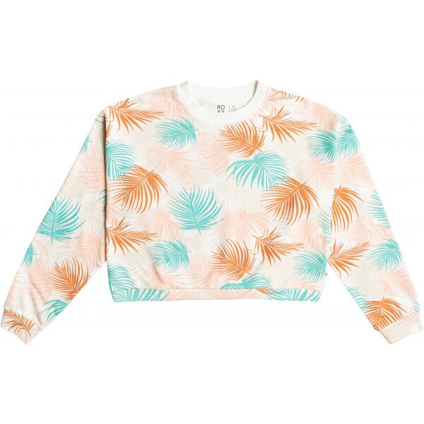 Roxy Roxy OFF TO THE BEACH Дамски суитшърт, бяло, размер