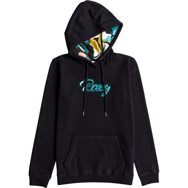 Roxy Roxy RIGHT ON TIME Дамски суитшърт, черно, размер