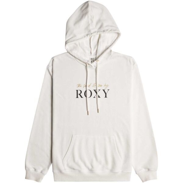 Roxy Roxy SURF STOKED HOODIE TERRY Дамски суитшърт, бяло, размер M