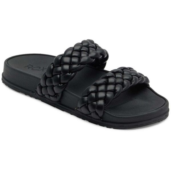 Roxy Roxy SLIPPY BRAIDED Дамски чехли, черно, размер 36