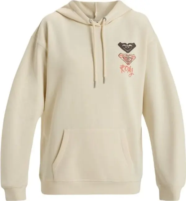 Roxy Roxy SURF STOKED BRUSHED A Дамски суитшърт, бежово, размер