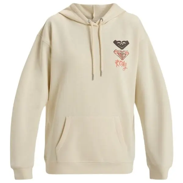 Roxy Roxy SURF STOKED BRUSHED A Дамски суитшърт, бежово, размер
