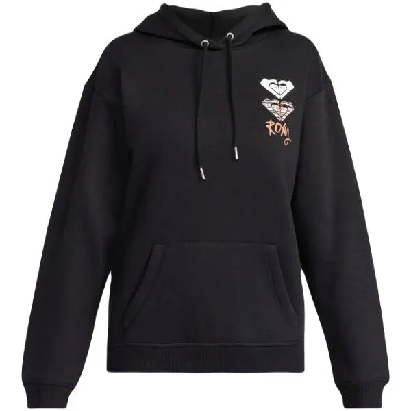 Roxy Roxy SURF STOKED BRUSHED A Дамски суитшърт, черно, размер