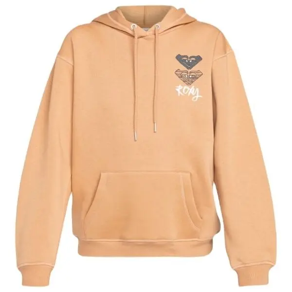 Roxy Roxy SURF STOKED BRUSHED A Дамски суитшърт, оранжево, размер