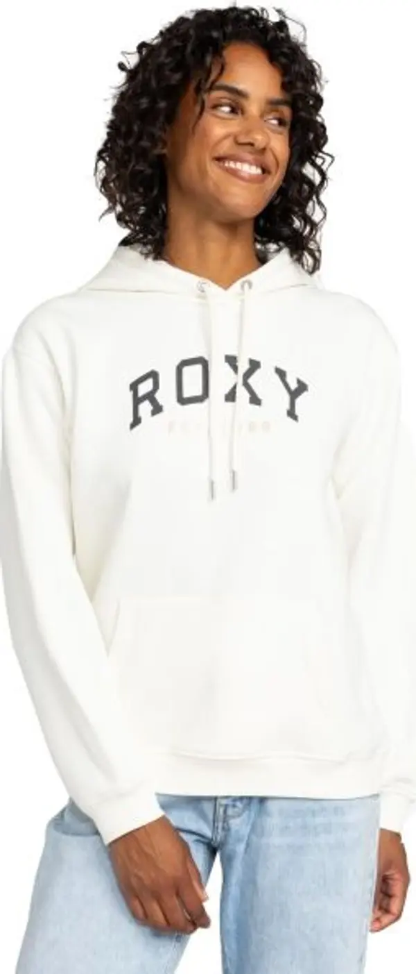 Roxy Roxy SURF STOKED HOODIE BRUSHED E Дамски суитшърт, бяло, размер