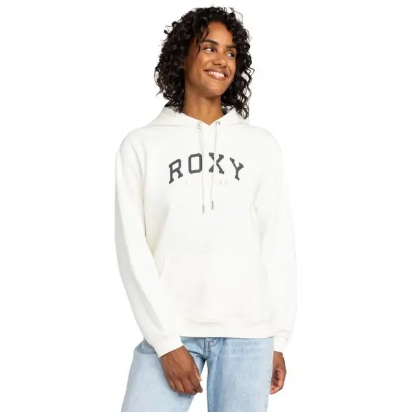 Roxy Roxy SURF STOKED HOODIE BRUSHED E Дамски суитшърт, бяло, размер