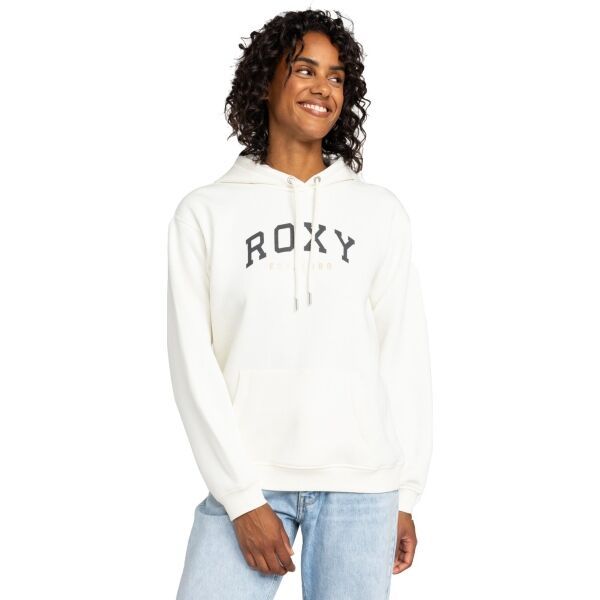 Roxy Roxy SURF STOKED HOODIE BRUSHED E Дамски суитшърт, бяло, размер